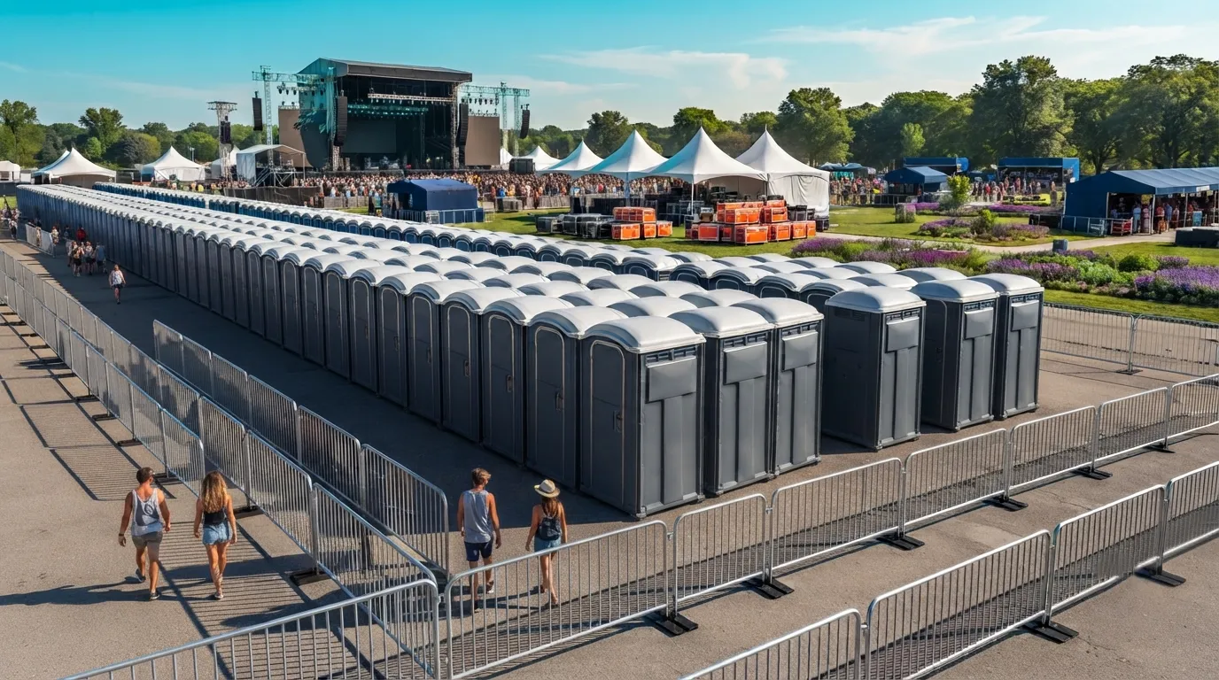 Festival Restroom Rental in Walnut Creek, CA
